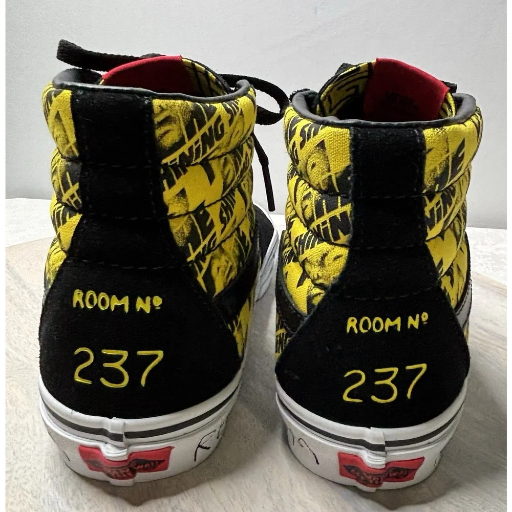 Vans x House of Terror The Shining "RedRum" Sk8-Hi Jack Torrance Womens 7 - Picture 6 of 16